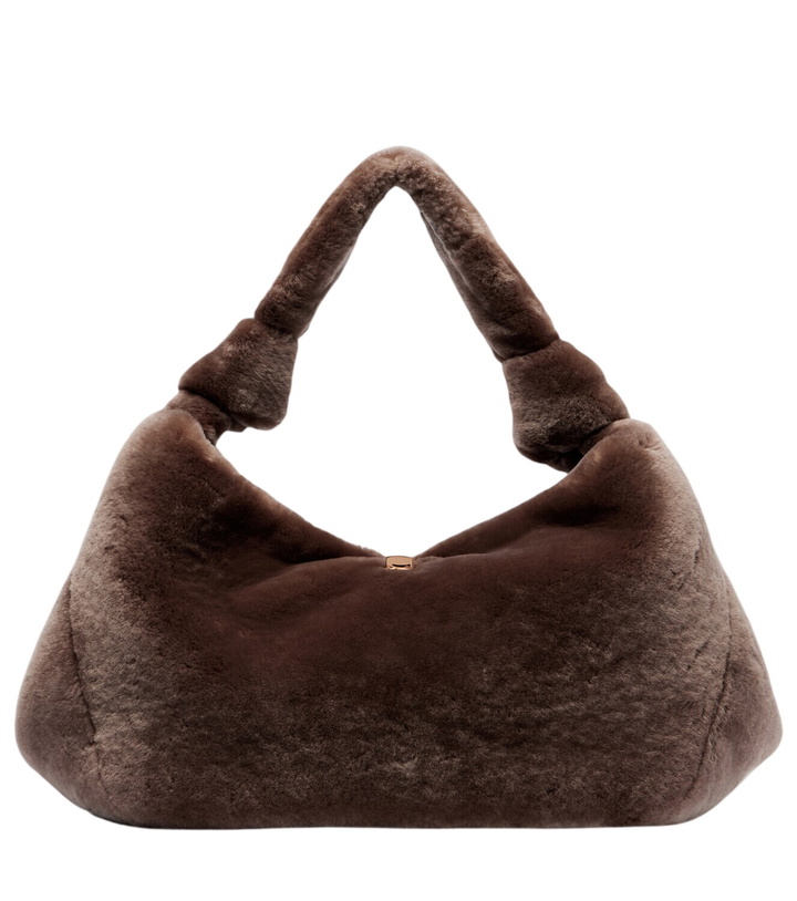 Photo: Gabriela Hearst Antonia Small shearling top-handle bag