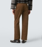 Miu Miu Cotton corduroy straight pants