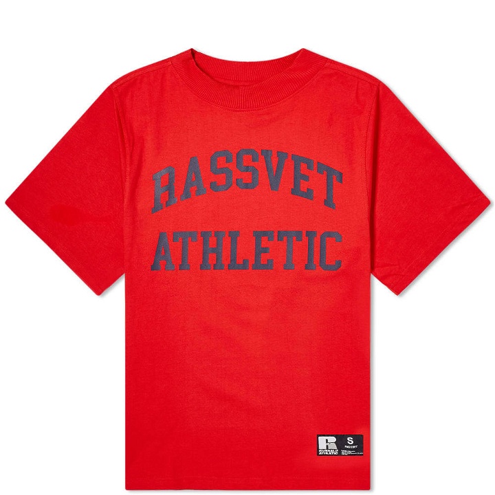 Photo: PACCBET x Russell Athletic Tee Red