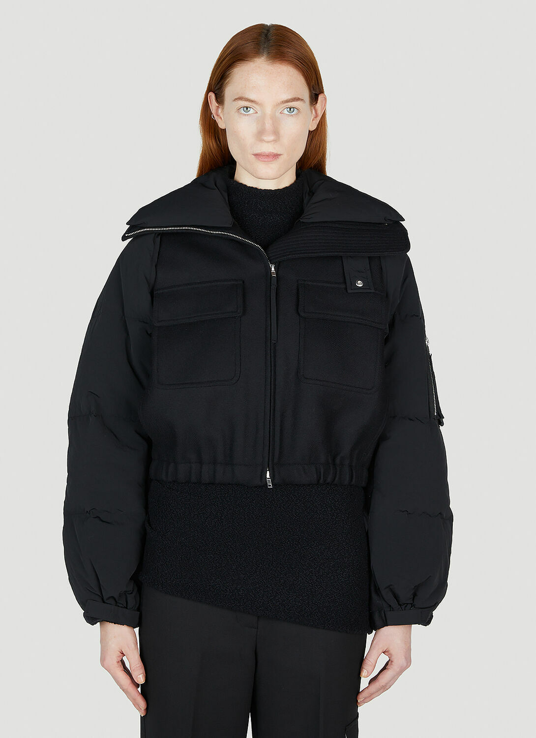 Helmut Lang Hybrid Bomber Jacket