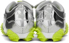 Ottolinger Silver & Green Puma Edition Mostro Lo Sneakers