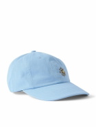 Cherry Los Angeles - Logo-Embroidered Embellished Cotton-Twill Baseball Cap