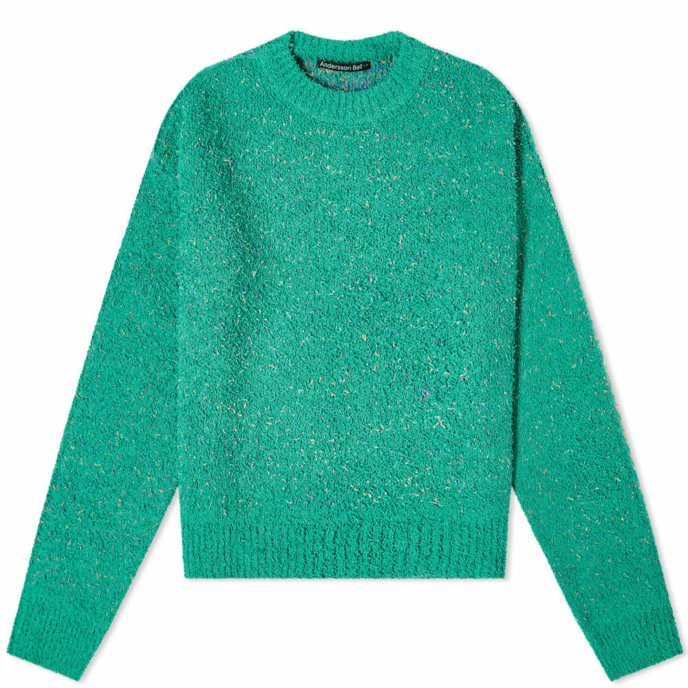 Green crew neck online jumper womens