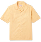 Albam - Harlow Camp-Collar Cotton Shirt - Men - Yellow