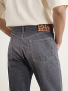 KAPITAL - Straight-Leg Jeans - Black