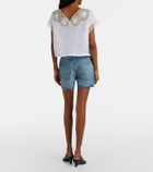Nili Lotan Cobain denim shorts