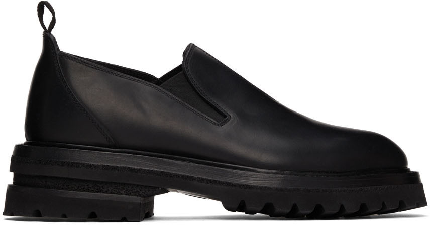ADYAR SSENSE Exclusive Black Lazy Loafers
