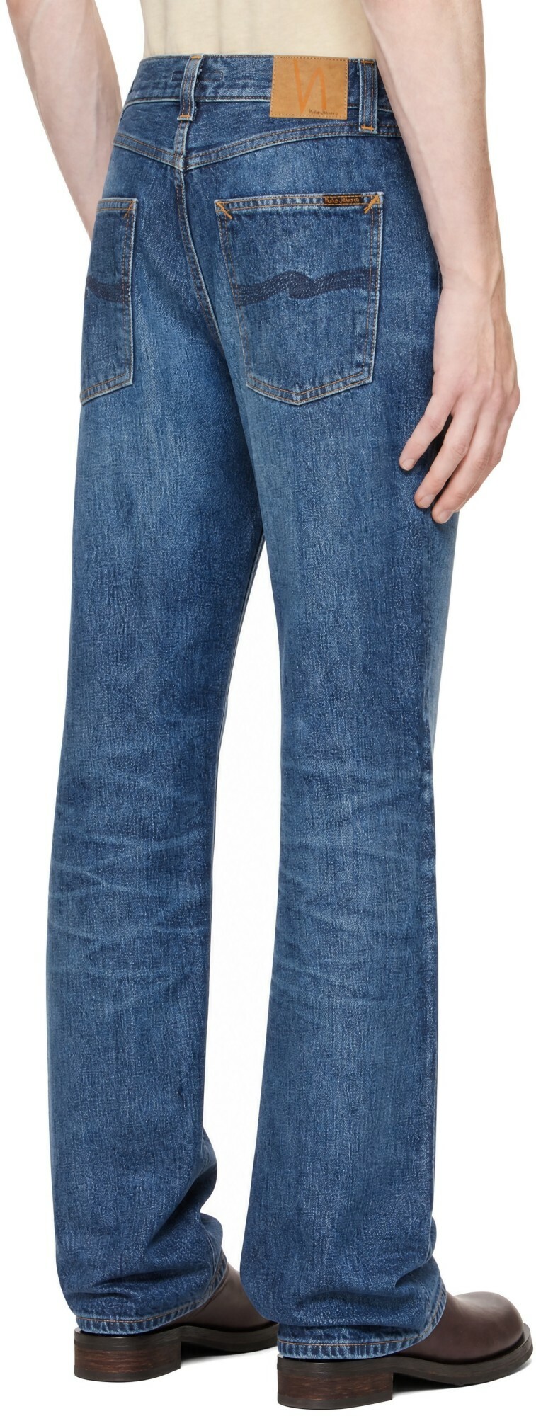 Nudie Jeans Blue Rad Rufus Jeans