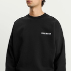 Cole Buxton Men's CB Sportswear Sweatshirt in Black