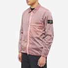 Stone Island Men's Nylon Metal Shirt Jacket in Pink
