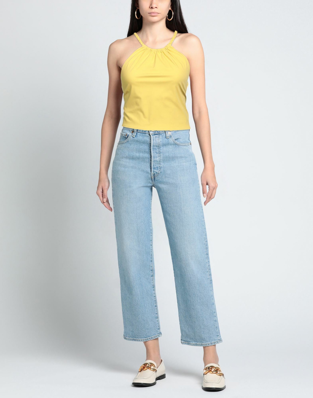 Red Valentino Womens Top in Yellow