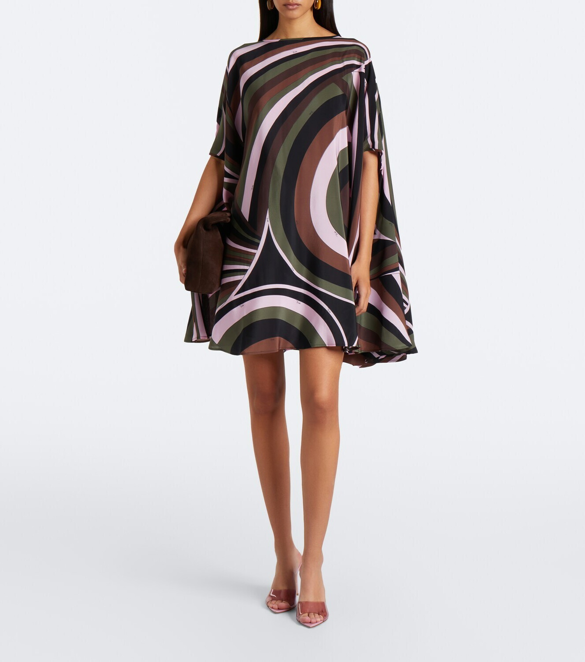 Pucci Iride crêpe de chine silk kaftan