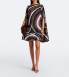 Pucci Iride crêpe de chine silk kaftan