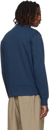 BOSS Navy Chest Logo Sweatshirt