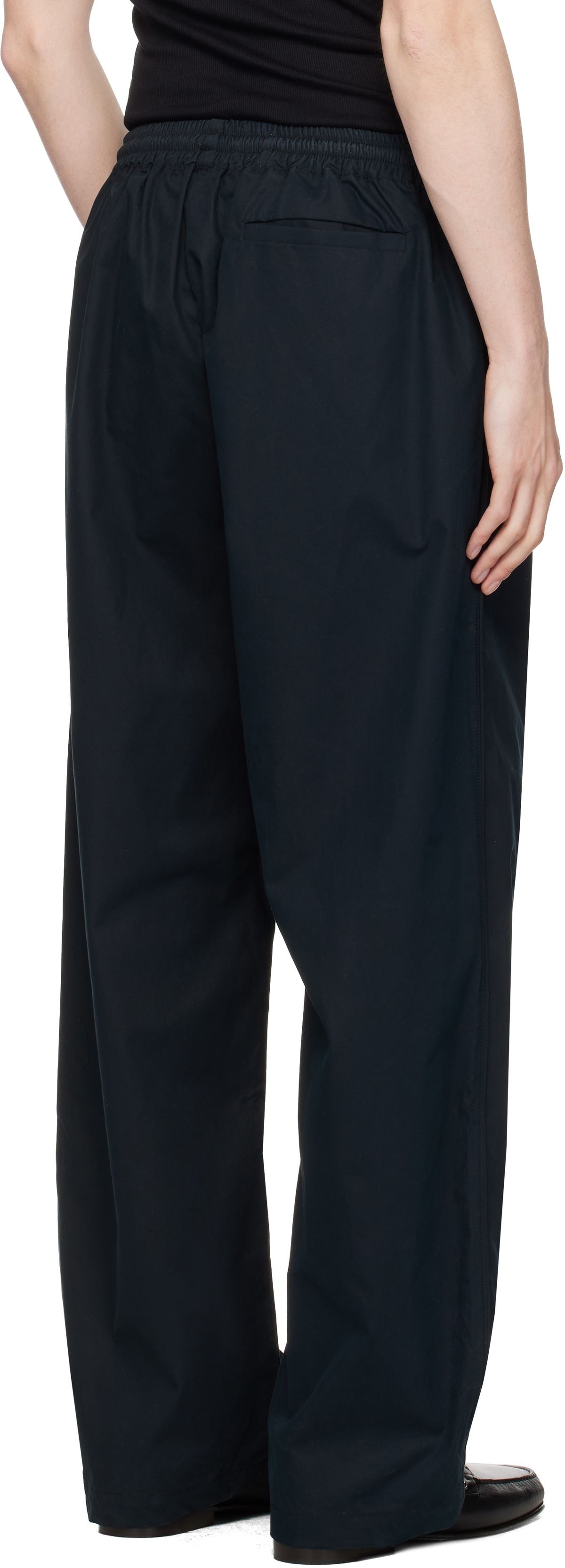 WILLY CHAVARRIA Black Ruff Rider Track Pants