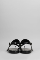 Giuseppe Zanotti Sandals In Black Leather