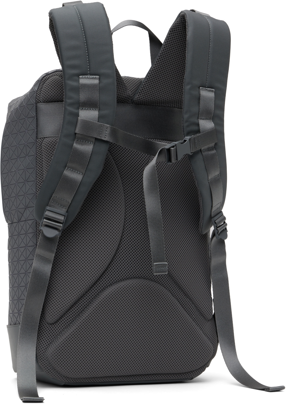 BAO BAO ISSEY MIYAKE Gray Liner Backpack