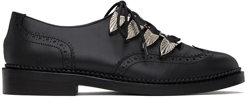 Toga Pulla Black Ghillie Oxfords Toga Pulla