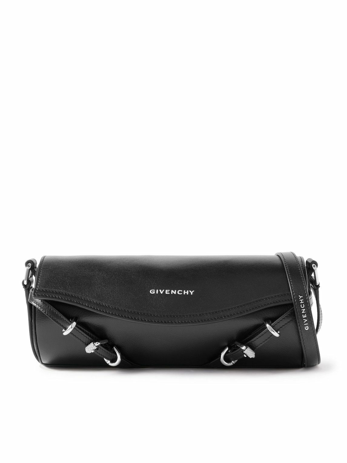 Givenchy - Voyou XL Croc-Effect Nubuck Messenger Bag Givenchy
