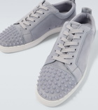 Christian Louboutin Louis Junior Spikes suede sneakers