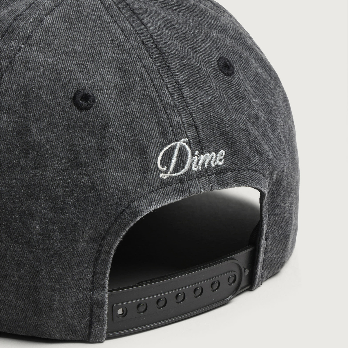 Dime Men's Space Low Pro Cap in Black Washed