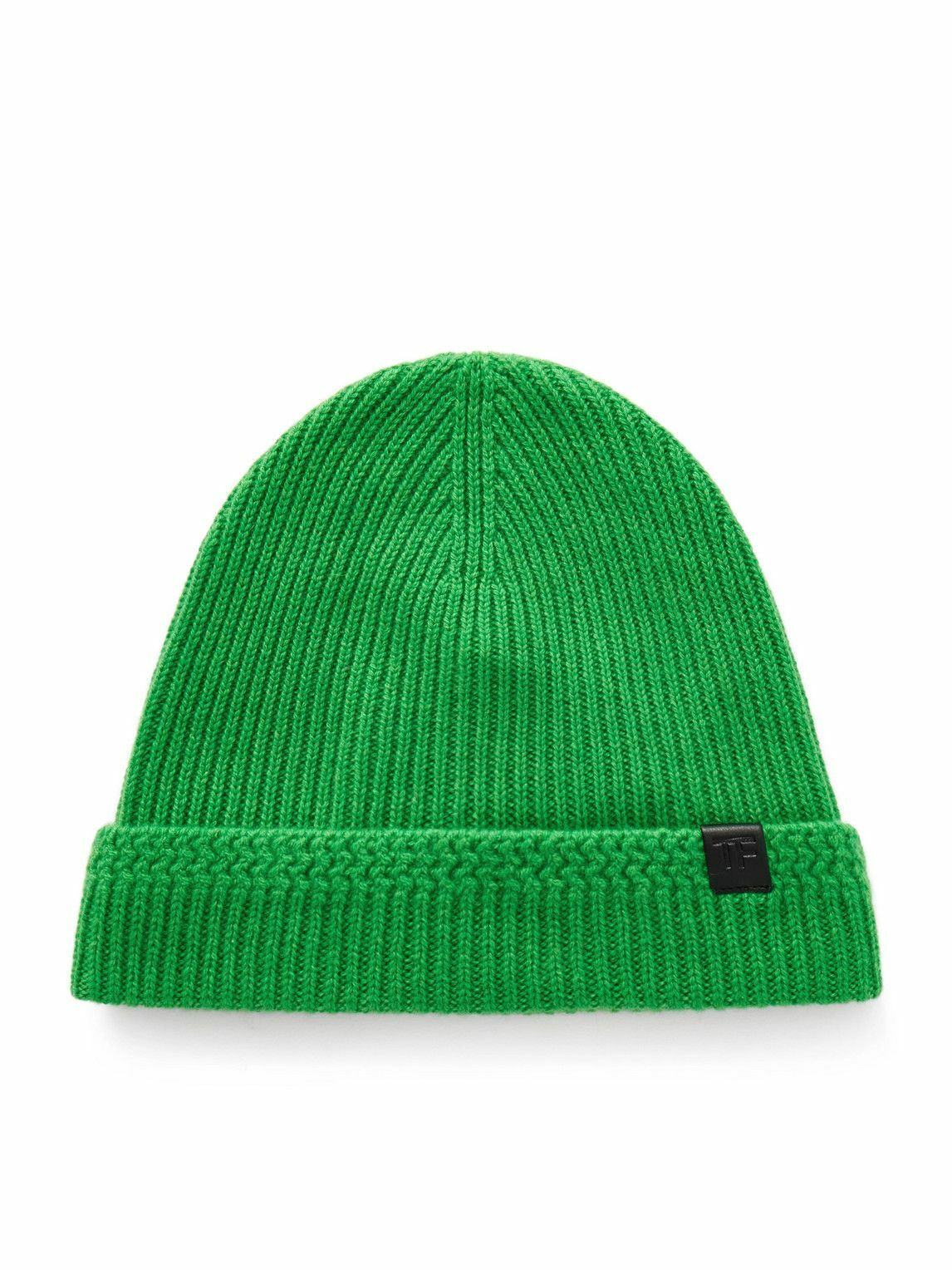 TOM FORD - Ribbed Cashmere Beanie - Green