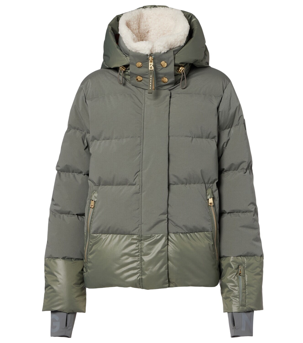 BOGNER　ダウンスキージャケット　スキーウェア　レディース 　カーキ　M Bogner - Nicole down coat Bogner