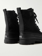 Sorel - CARIBOU™ ROYAL Rubber-Trimmed Quilted Shell Snow Boots - Black