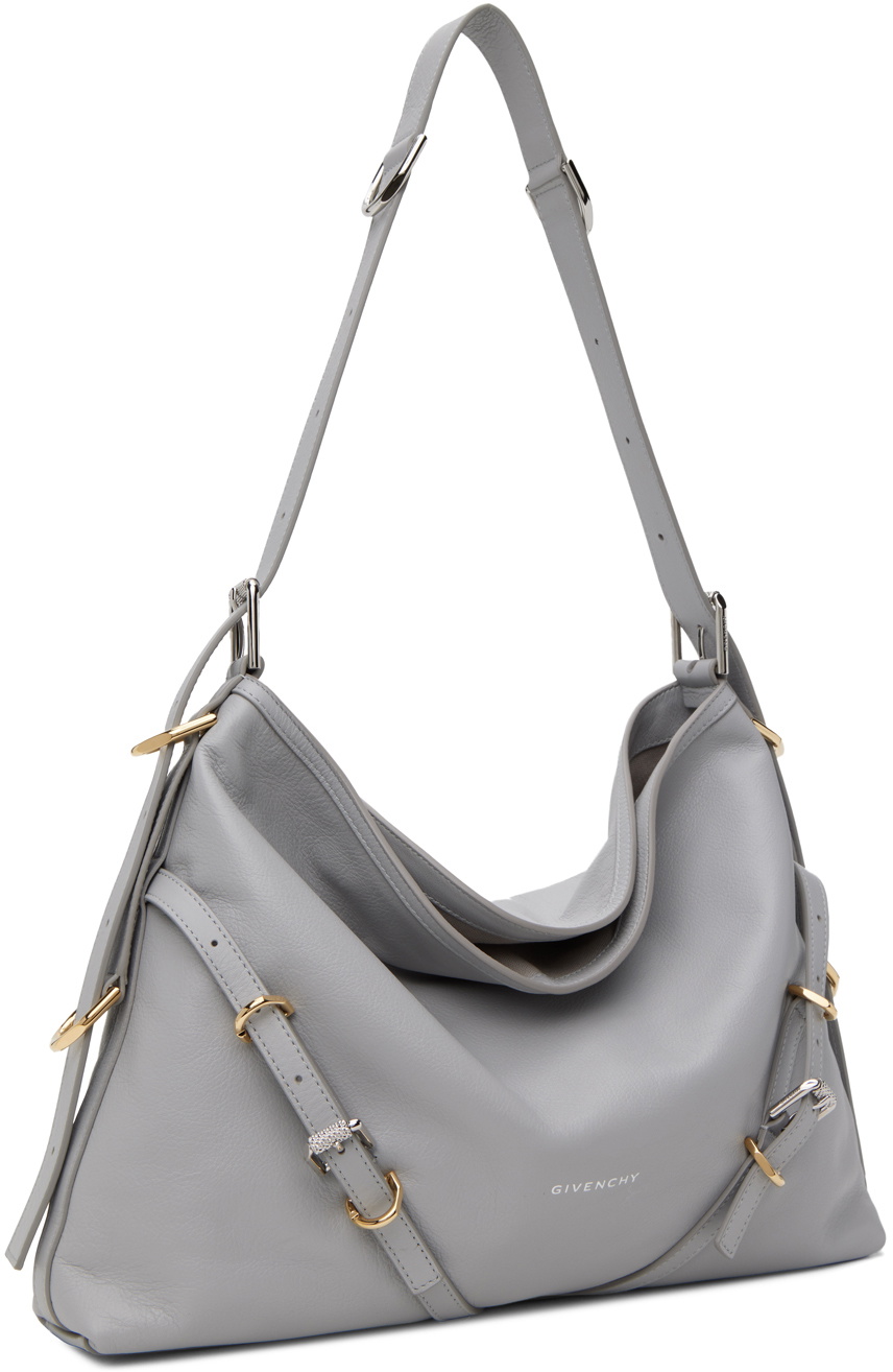 Givenchy Gray Medium Voyou Bag