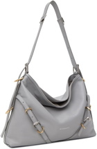 Givenchy Gray Medium Voyou Bag