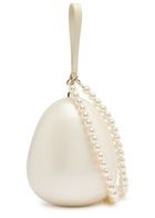 Simone Rocha Pearl Egg Large Perspex Clutch - One Size