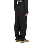 OAMC Black Wool Colonel Trousers