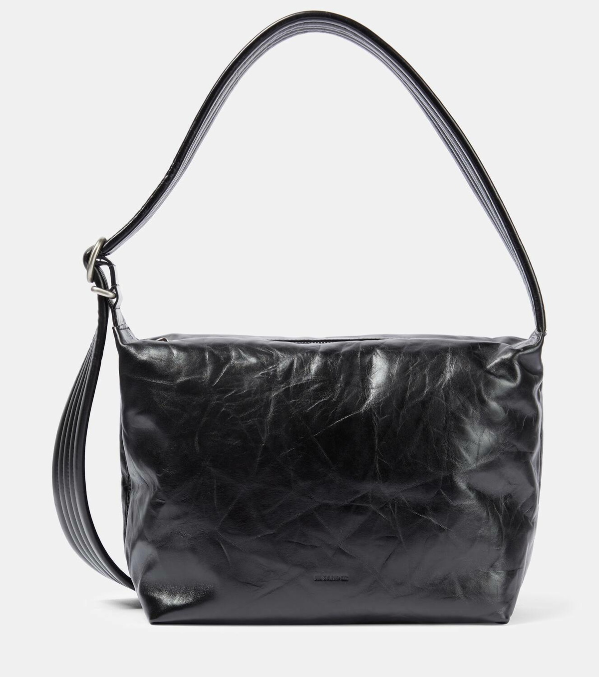 Jil Sander Large faux leather shoulder bag Jil Sander