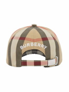 BURBERRY - Check Motif Baseball Cap