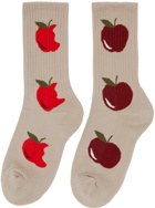 JW Anderson Two-Pack Multicolor Apple Socks