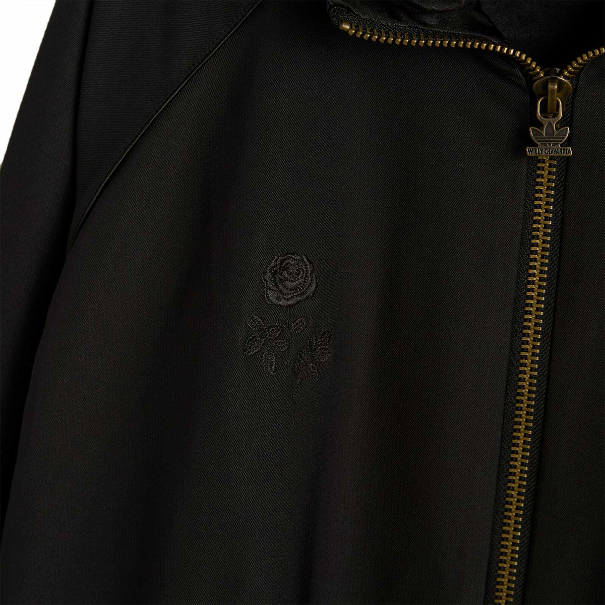 Adidas x Willy Chavarria Twill Track Jacket in Black