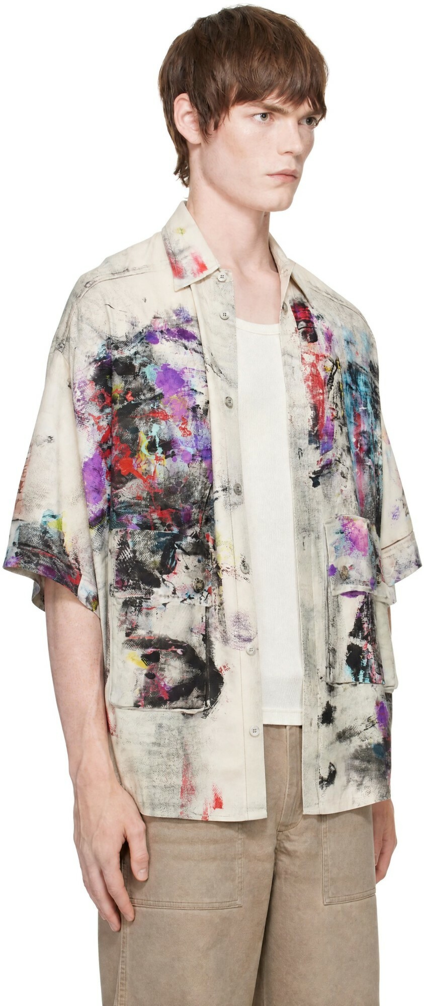 Acne Studios Multicolor Printed Shirt