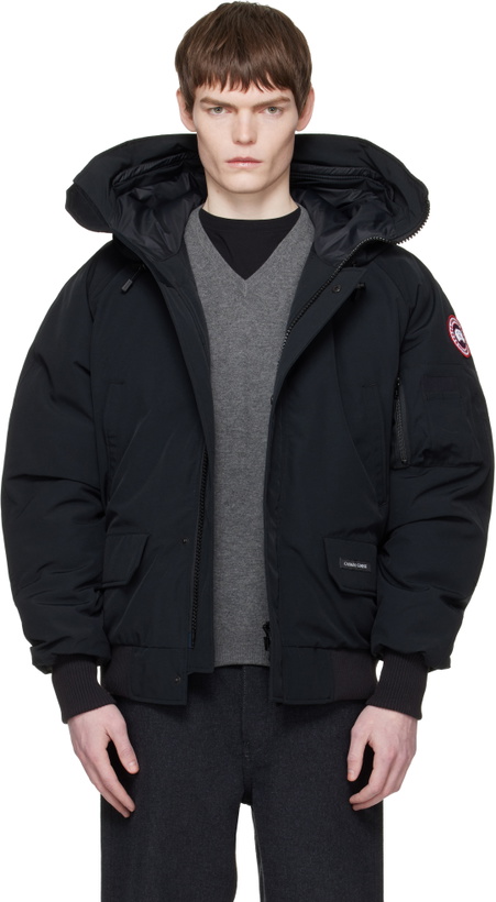 Photo: Canada Goose Black Chilliwack Bomber Jacket