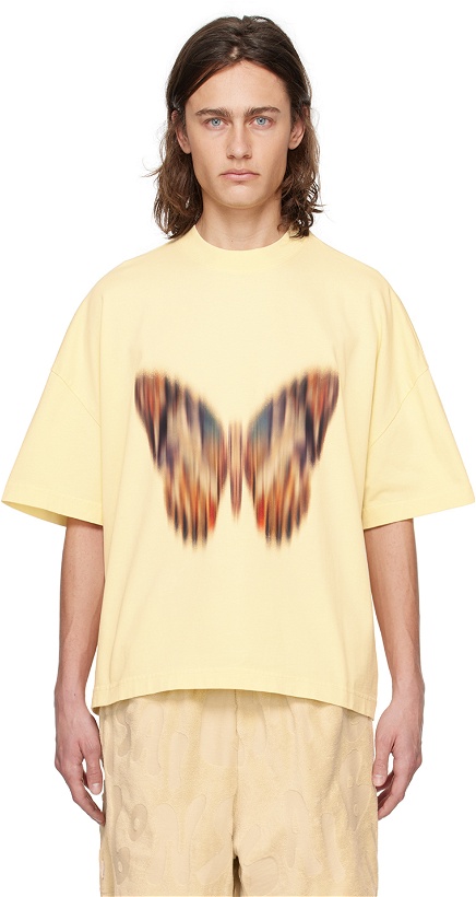 Photo: Bonsai Yellow Butterfly T-Shirt
