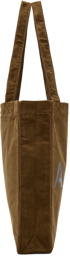 A.P.C. Brown Corduroy Lou Tote