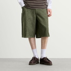 Dime Men's Classic Denim Shorts in Electric Green