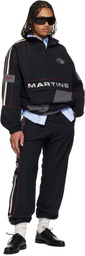 Martine Rose Black & Gray Hockey Track Jacket