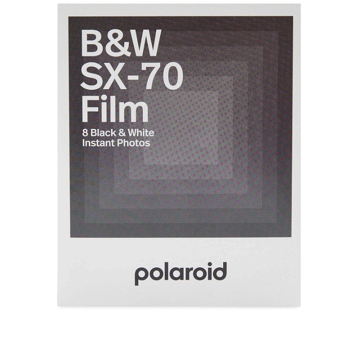 Photo: Polaroid SX-70 Black & White Film