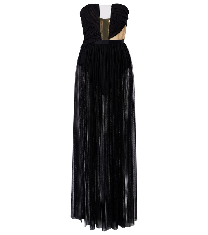 Photo: Nensi Dojaka Semi-sheer gown