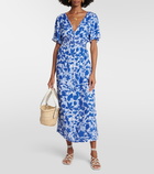 Heidi Klein Tuscany floral midi dress