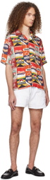 Rhude White Three-Pocket Shorts