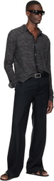 Stockholm (Surfboard) Club Black Knitted Shirt