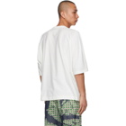 Homme Plisse Issey Miyake White Release-T Basic T-Shirt