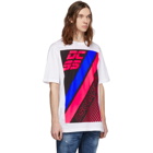 Dsquared2 White and Pink Logo T-Shirt