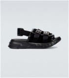 Givenchy - Marshmallow suede and leather sandals